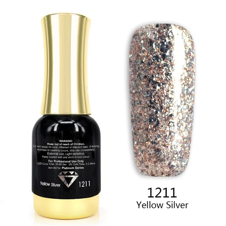 Venalisa TPO FREE Tempered Top Coat Nail Paint Gel Platinum Gel Polish Nail Soak Off UV LED Gel Polish Nail Lacquer Varnishes