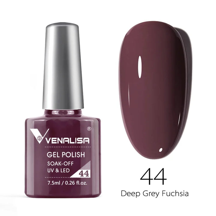VENALISA VIP4 Nail Gel Polish 7.5ml HEMA Free Semi Permanent Nail Polish Super Texture Gel Varnish Long Lasting Tempered TopCoat