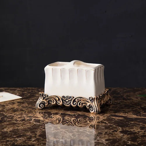 European Style Bathroom Five-piece Suit Bathroom Supplies White Kit Toiletries Wash Set Home Ceramics Decorative Accessories