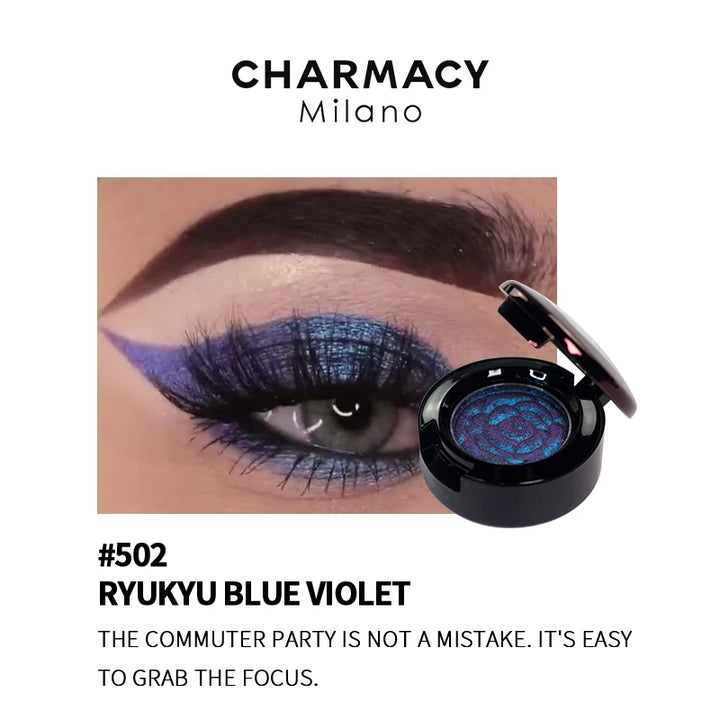 CHARMACY Chameleon Glitter Eyeshadow Insane Shifters Long Lasting Single Shimmer Eyeshadows Eye Makeup Cosmetic for Women