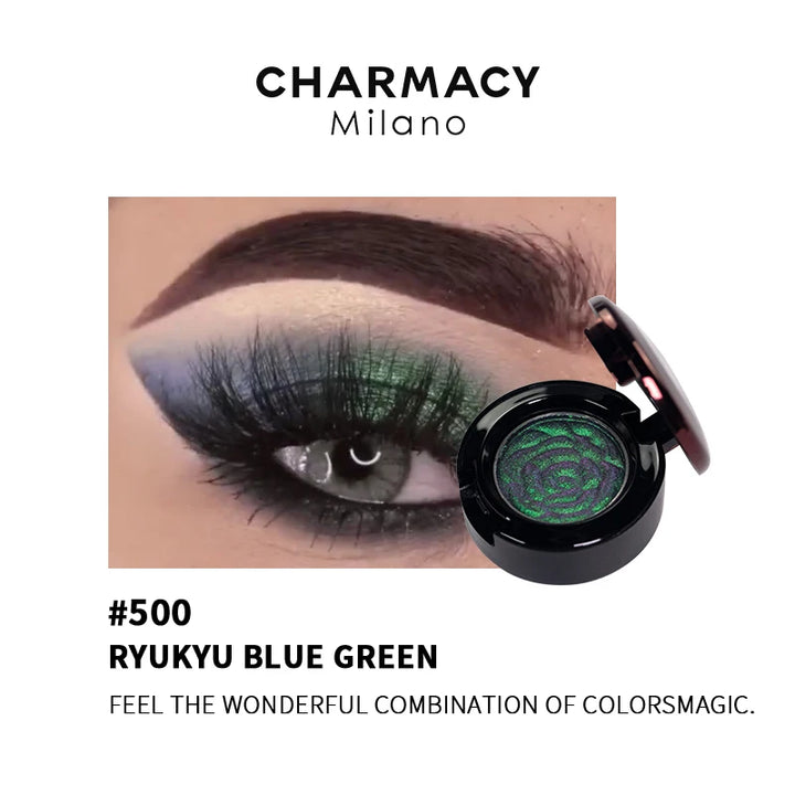 CHARMACY Chameleon Glitter Eyeshadow Insane Shifters Long Lasting Single Shimmer Eyeshadows Eye Makeup Cosmetic for Women