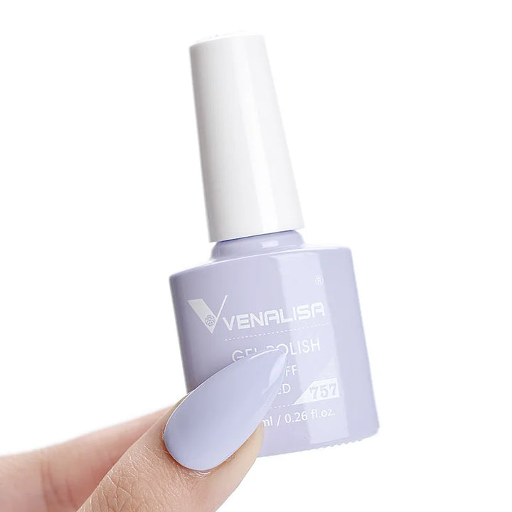 VENALISA VIP4 Nail Gel Polish 7.5ml HEMA Free Semi Permanent Nail Polish Super Texture Gel Varnish Long Lasting Tempered TopCoat
