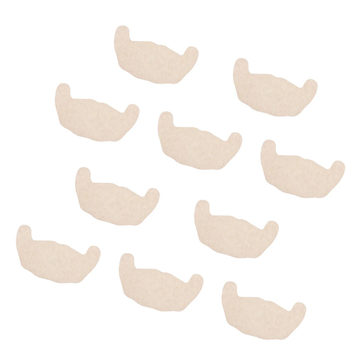 5 Pairs Disposable Nippleless Covers Breast Lift Tape Breast Lift Pasties for Small & Large Breasts - Skin Colors