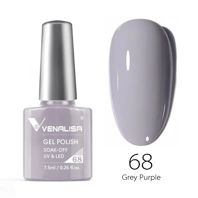 VENALISA VIP4 Nail Gel Polish 7.5ml HEMA Free Semi Permanent Nail Polish Super Texture Gel Varnish Long Lasting Tempered TopCoat
