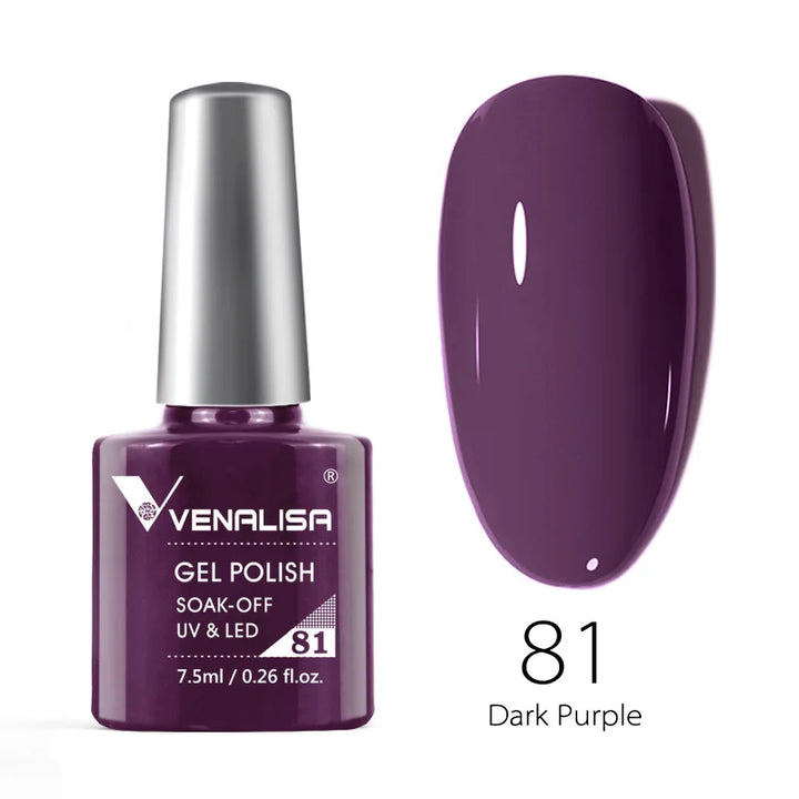 VENALISA VIP4 Nail Gel Polish 7.5ml HEMA Free Semi Permanent Nail Polish Super Texture Gel Varnish Long Lasting Tempered TopCoat