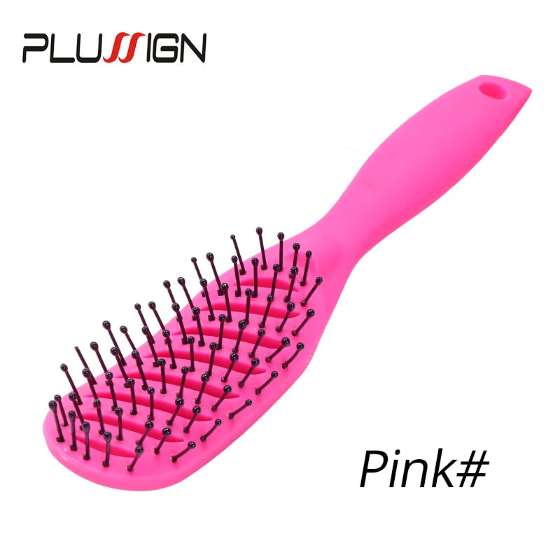 Wet Curly Detangle Hair Brush For Salon Hairdressing Styling Tools Vent Hairbrush Blow Dryer Hair Brush Factory Promotion