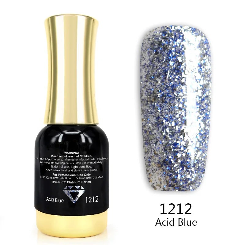 Venalisa TPO FREE Tempered Top Coat Nail Paint Gel Platinum Gel Polish Nail Soak Off UV LED Gel Polish Nail Lacquer Varnishes