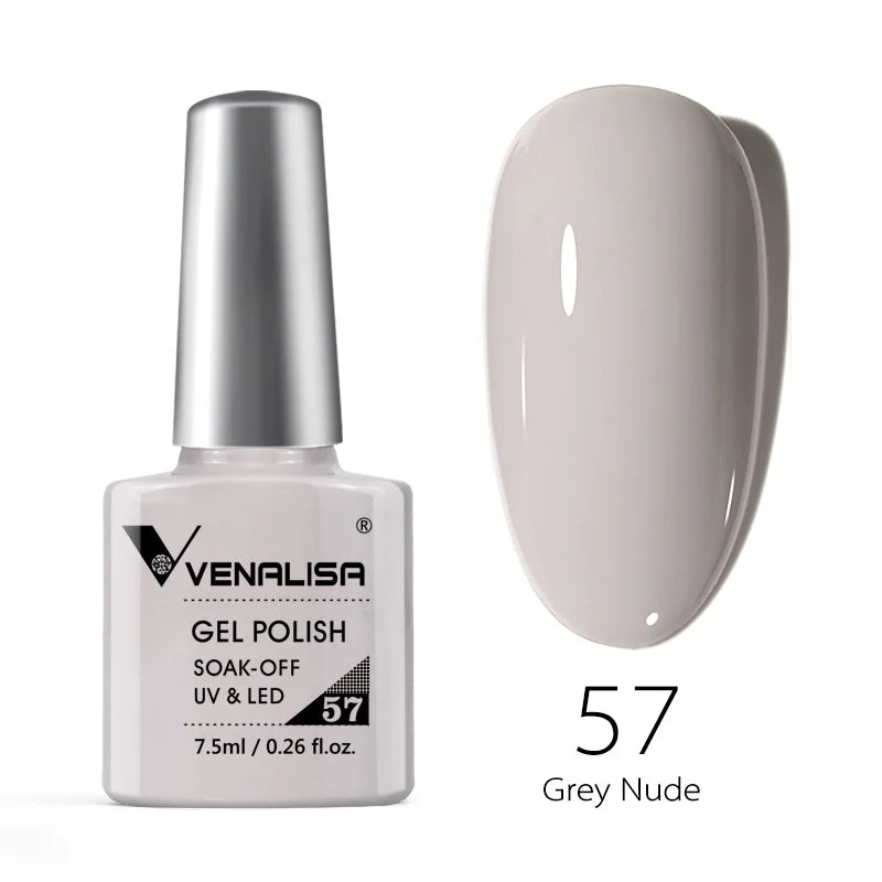 VENALISA VIP4 Nail Gel Polish 7.5ml HEMA Free Semi Permanent Nail Polish Super Texture Gel Varnish Long Lasting Tempered TopCoat