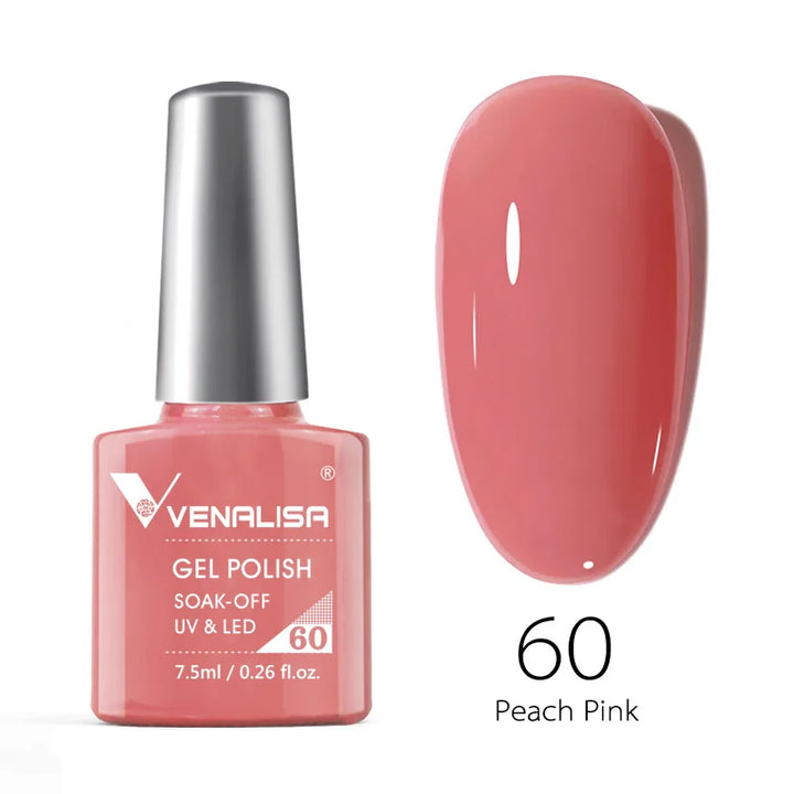 VENALISA VIP4 Nail Gel Polish 7.5ml HEMA Free Semi Permanent Nail Polish Super Texture Gel Varnish Long Lasting Tempered TopCoat