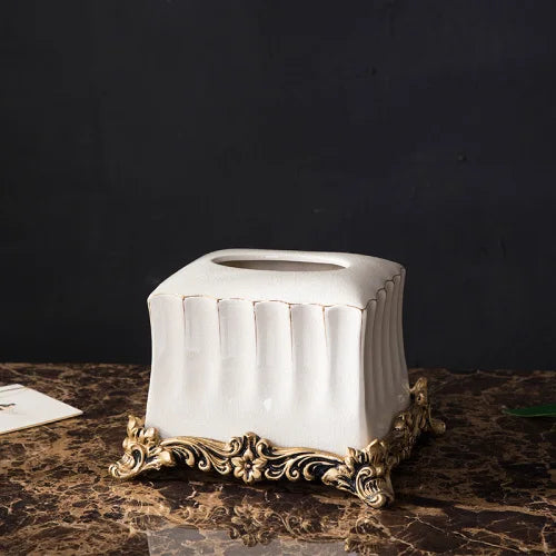 European Style Bathroom Five-piece Suit Bathroom Supplies White Kit Toiletries Wash Set Home Ceramics Decorative Accessories