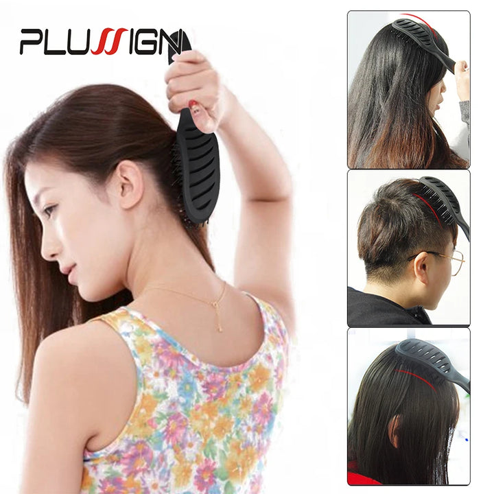 Wet Curly Detangle Hair Brush For Salon Hairdressing Styling Tools Vent Hairbrush Blow Dryer Hair Brush Factory Promotion