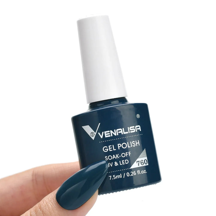 VENALISA VIP4 Nail Gel Polish 7.5ml HEMA Free Semi Permanent Nail Polish Super Texture Gel Varnish Long Lasting Tempered TopCoat