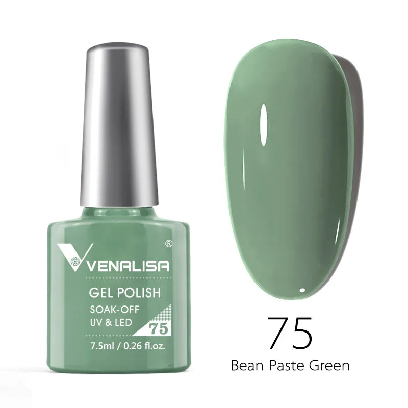 VENALISA VIP4 Nail Gel Polish 7.5ml HEMA Free Semi Permanent Nail Polish Super Texture Gel Varnish Long Lasting Tempered TopCoat
