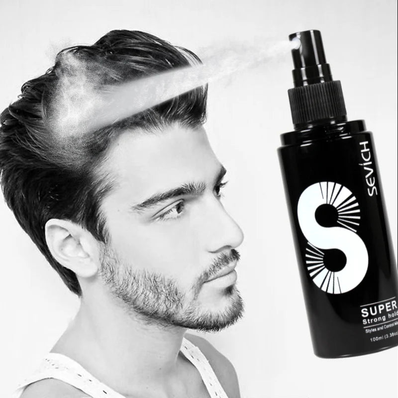 Sevich 100ml Fashion Hair Styling Spray Daily Use Unisex Strong Fixing Hair Building Fiber Quick Disposable Hair Hold Spray