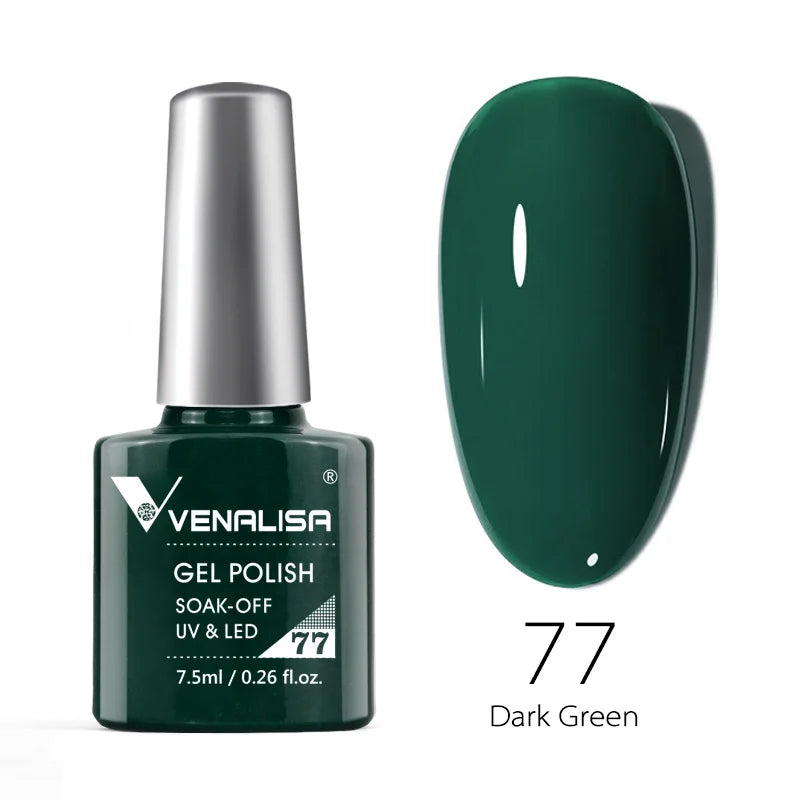 VENALISA VIP4 Nail Gel Polish 7.5ml HEMA Free Semi Permanent Nail Polish Super Texture Gel Varnish Long Lasting Tempered TopCoat