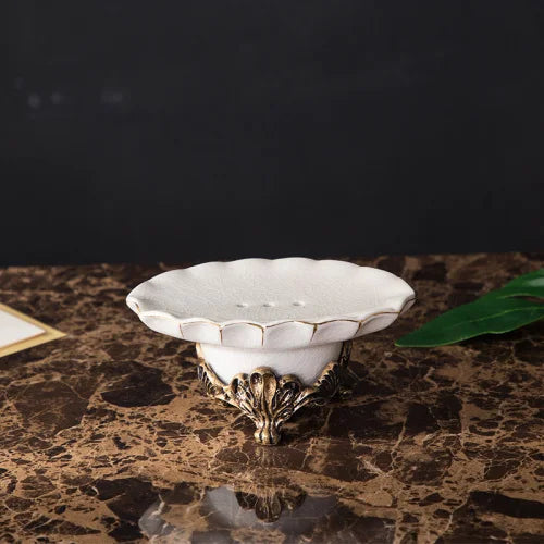 European Style Bathroom Five-piece Suit Bathroom Supplies White Kit Toiletries Wash Set Home Ceramics Decorative Accessories