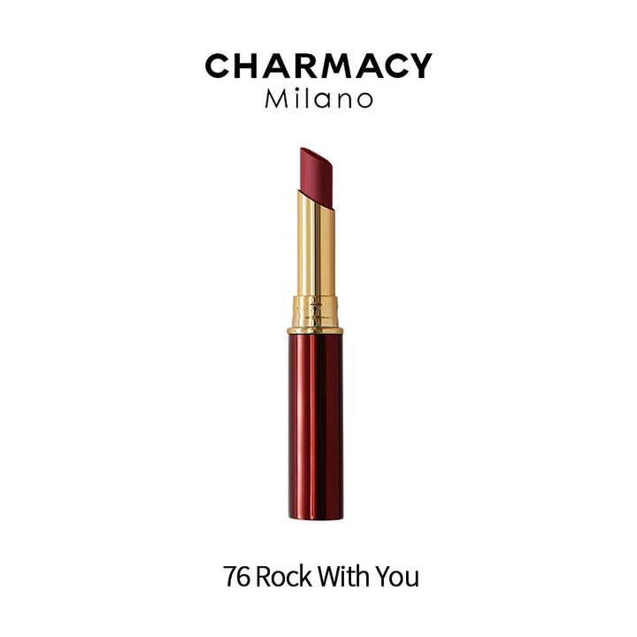 CHARMACY 16 Colors Waterproof Velvet Lipstick Easy To Wear Longstay Lip Stick Long-Lasting Matte Lip Makeup Cosmetic