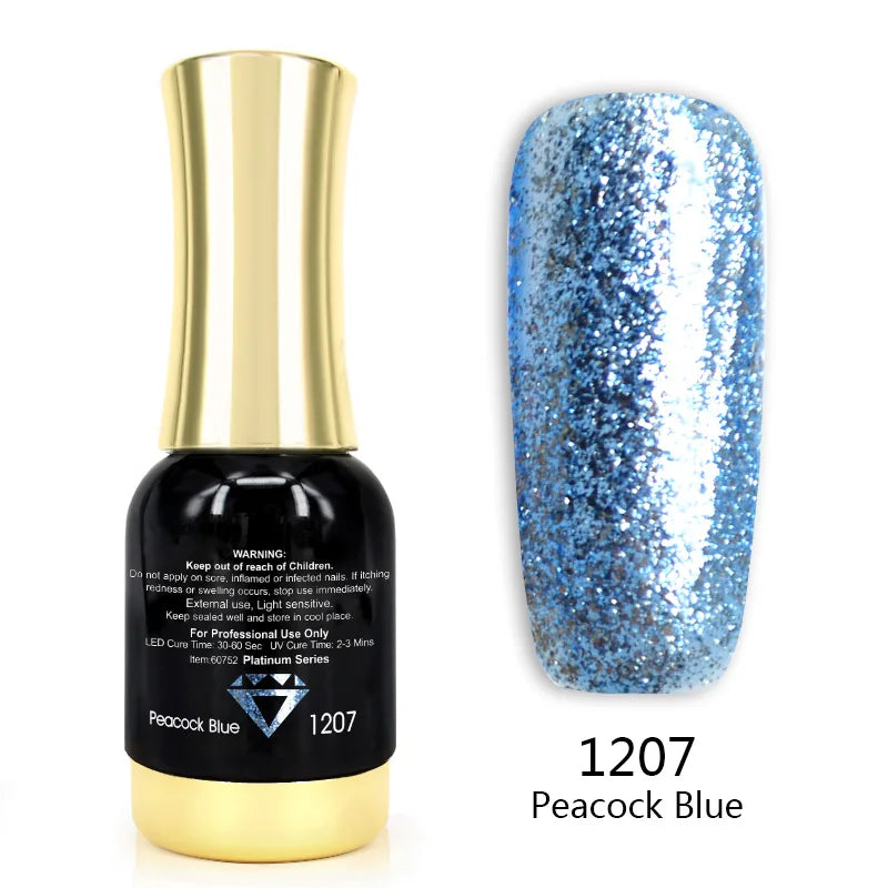 Venalisa TPO FREE Tempered Top Coat Nail Paint Gel Platinum Gel Polish Nail Soak Off UV LED Gel Polish Nail Lacquer Varnishes