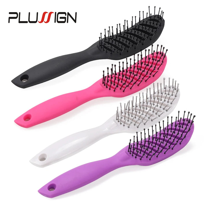 Wet Curly Detangle Hair Brush For Salon Hairdressing Styling Tools Vent Hairbrush Blow Dryer Hair Brush Factory Promotion