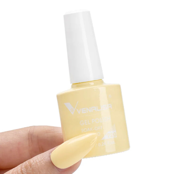 VENALISA VIP4 Nail Gel Polish 7.5ml HEMA Free Semi Permanent Nail Polish Super Texture Gel Varnish Long Lasting Tempered TopCoat