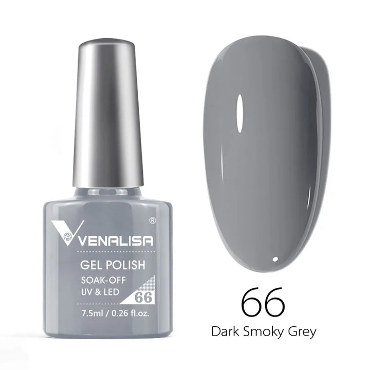 VENALISA VIP4 Nail Gel Polish 7.5ml HEMA Free Semi Permanent Nail Polish Super Texture Gel Varnish Long Lasting Tempered TopCoat