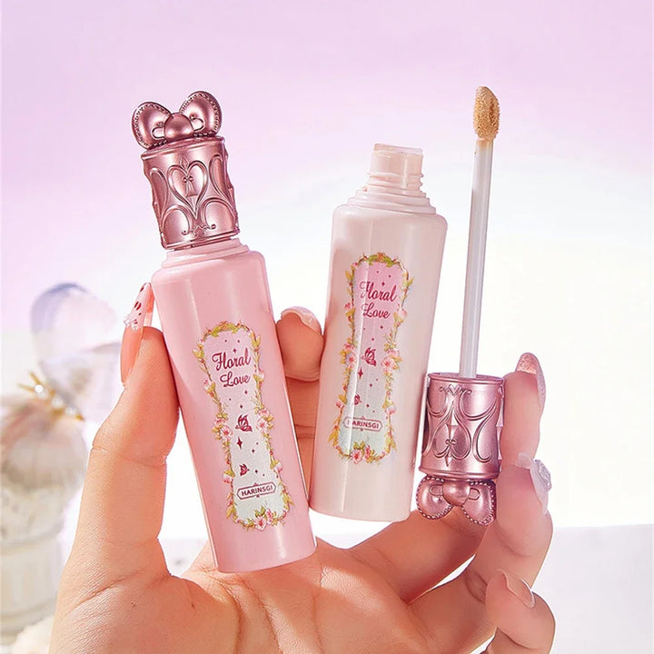 Pink Liquid Concealer Stick Moisturizing Waterproof Brightening Concealer Cream Lasting Cover Acne Spot Dark Circles Face Makeup