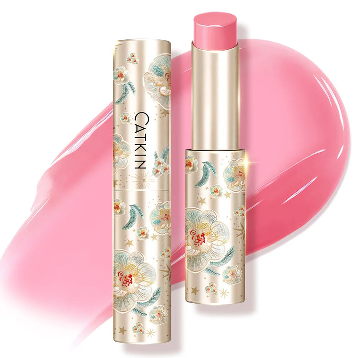 CATKIN GLOSSY LIP BALM Hydrating Lip Balm in 6 Vibrant Colors Moisturize, Protect & Soothe
