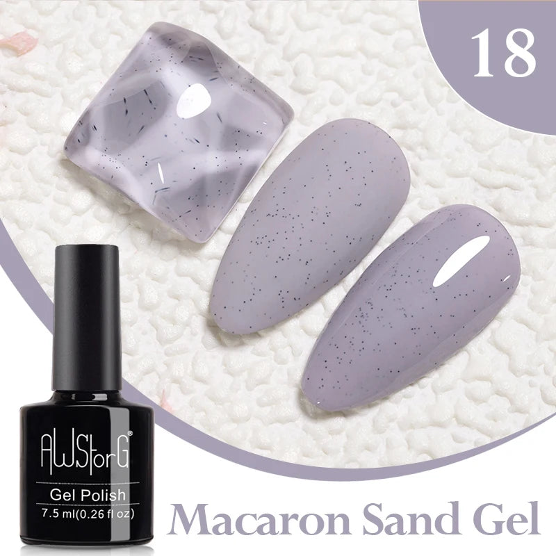 AWStorG 15ML Ace Gel 9-in-1 Nail Glue Gel Nail Polish Thickness Transparent Semi Permanent  Function UV Gel Soak Off Nail Art