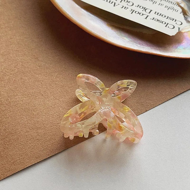 French Retro Butterfly Hair Accessories Back Of Hair Grasping Acetate Clips Hair Clips Crab Hair Clip Hair Clips For Women