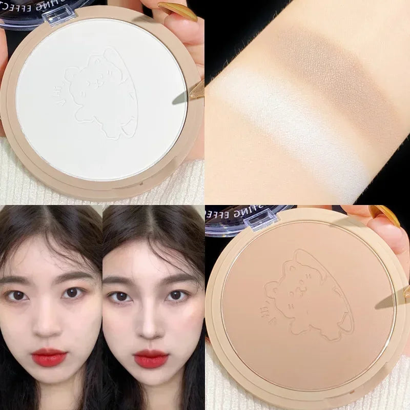 Three-dimensional Natural Trimming Plate Repair Highlight Make Up Face Powder Cosmetic Waterproof Contour Bronzer Powder Palette