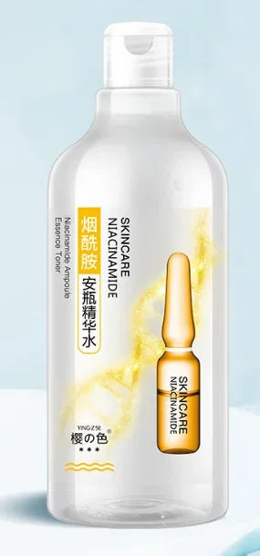 500ml 24K Gold Ampoule Essence Vitamin C Hyaluronic Acid Nicotinamide Polypeptide Moisturizing Firming Brightening Skin Water