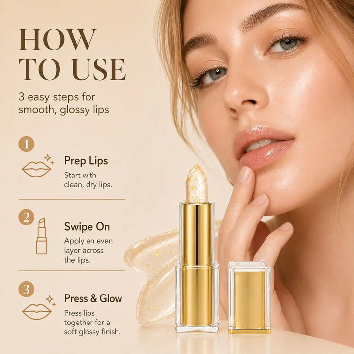 Warm Color Changing Lipstick Moisturizing Anti Dry Crack Repair Light Lip Lines Lasting Moisturizing Warm Color Lipstick