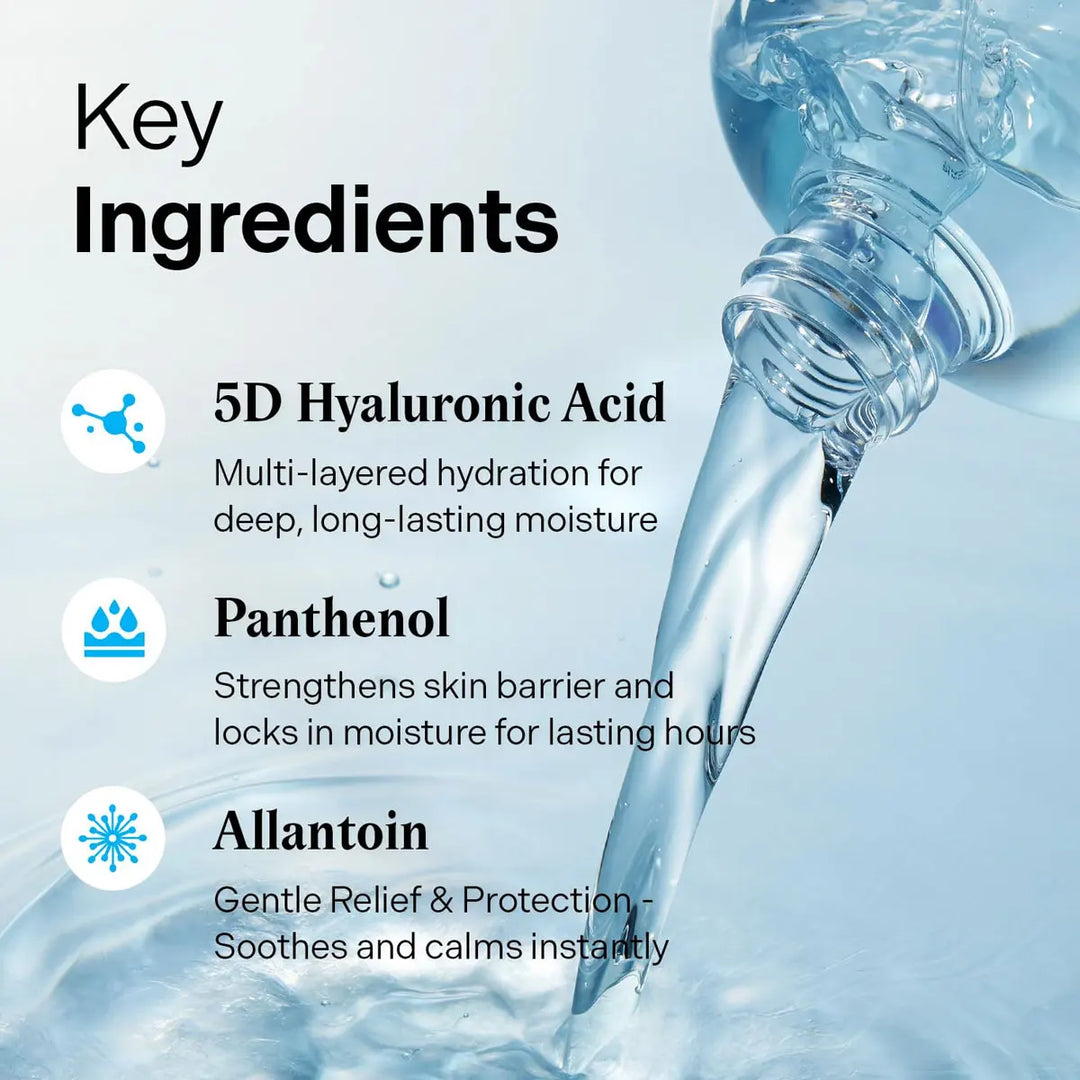 Torriden Dive In Low Molecular Hyaluronic Acid Toner 300ml,Highly Fluid,Refreshing & Non-Sticky,Soothes,K-Beauty,Korean Makeup