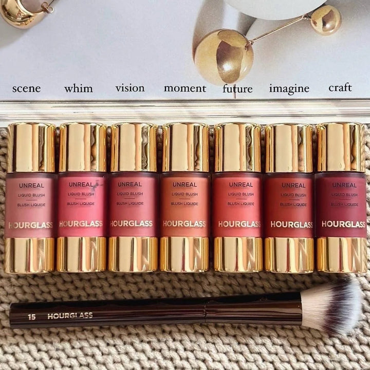 Lasting Natural Liquid Blush 6 Colors Matte Multifunctional Rouge Stick SCENE MOMENT Vision Korean Hourglass Unreal Liquid Blush