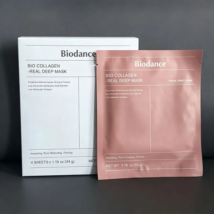 Biodance Collagen Sleepable Collagen Face Mask Face Barrier Repair Soothing Ampoule Essence Moisturize Refined Pores Skincare
