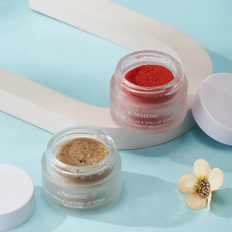 Moisturizing Anti-Cracking Lip Scrub, Brightens, Whitens, and Softens Lips, Gently Removes Dead Skin and Chapped Skin