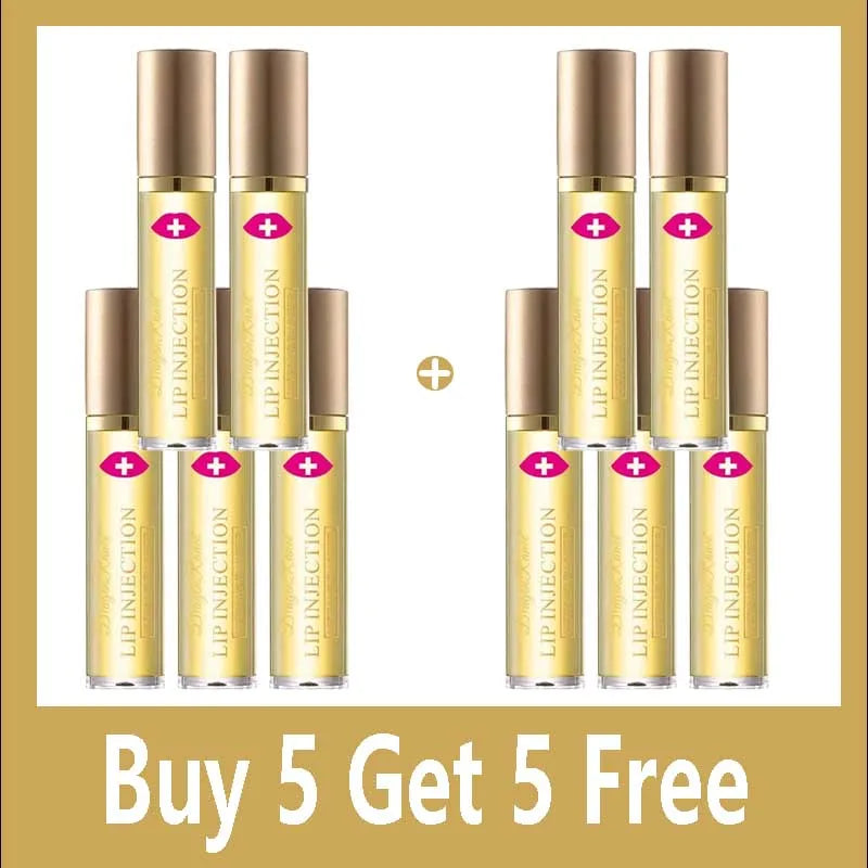 Instant Volumising Lip Plumper Oil Lip Enhancer Lip Gloss Plumping Serum Moisturizing Anti-Wrinkle Lipstick Sexy Care Makeup