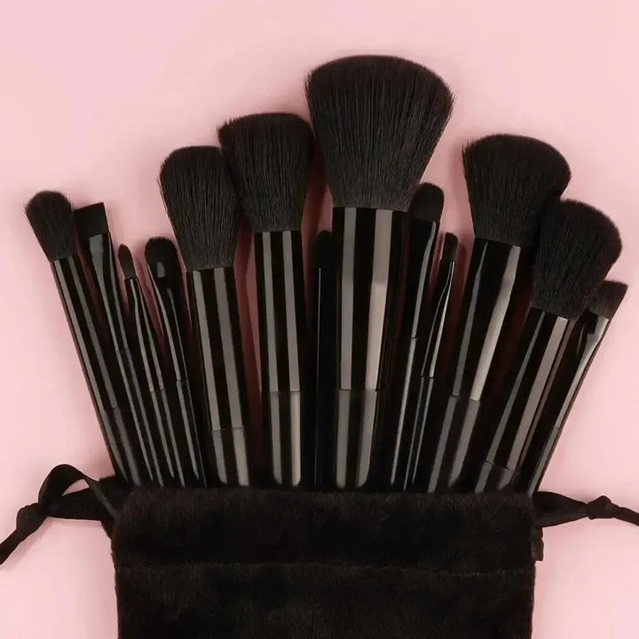 13pc-Makeup brush set, soft and fluffy, professional makeup foundation brush, multi-style smudge makeup brush