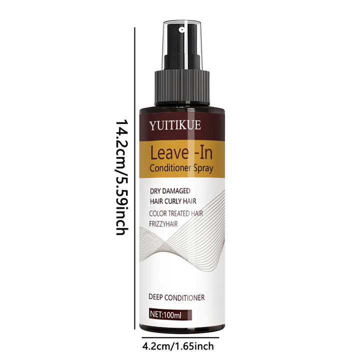 YUITIKUE leave-in conditioner spray, moisturizing and glossy formula, suitable for adult men and women.