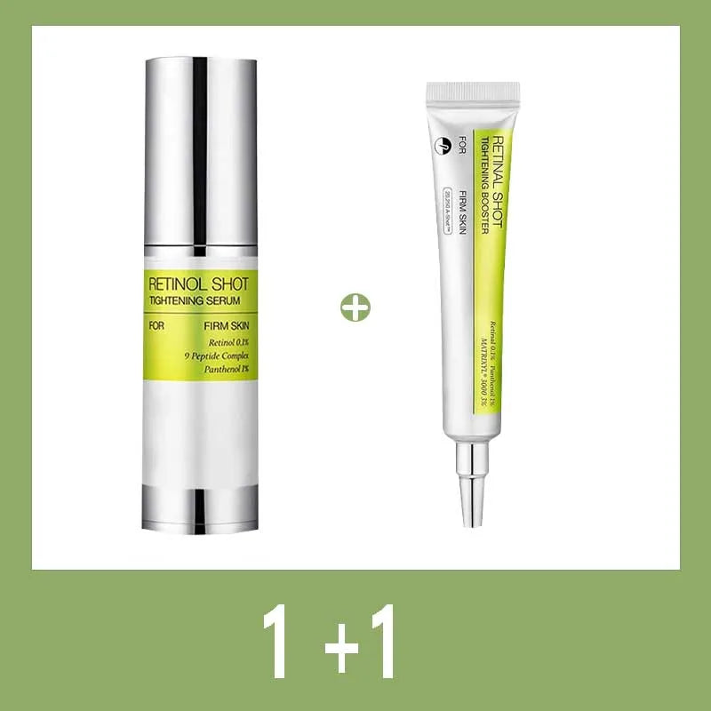 Retinol Shot Eye Cream Anti-aging Eye Serum for Dark Circles Wrinkles Hydrating Essence Firming Treatment Gentle Vitamin C Serum
