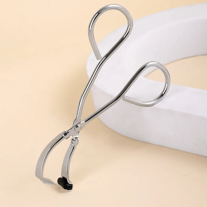 1PC portable eyelash curler, stainless steel wide-angle eyelash curler, used for eyelash curling and extension