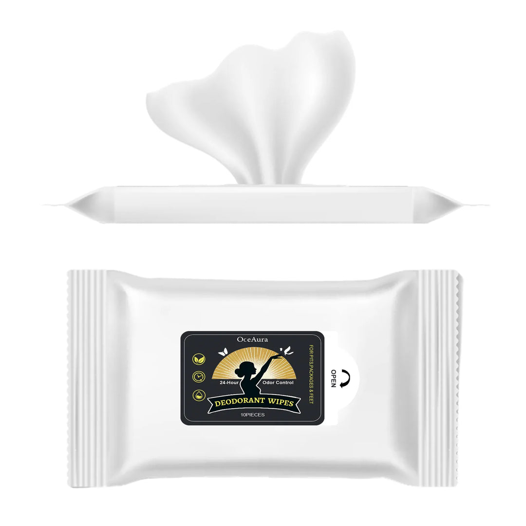 Odor-Removing Wipes for Sports Sweat – Gentle Cleansing Body Wipes to Eliminate Odors and Leave a Fresh Scent