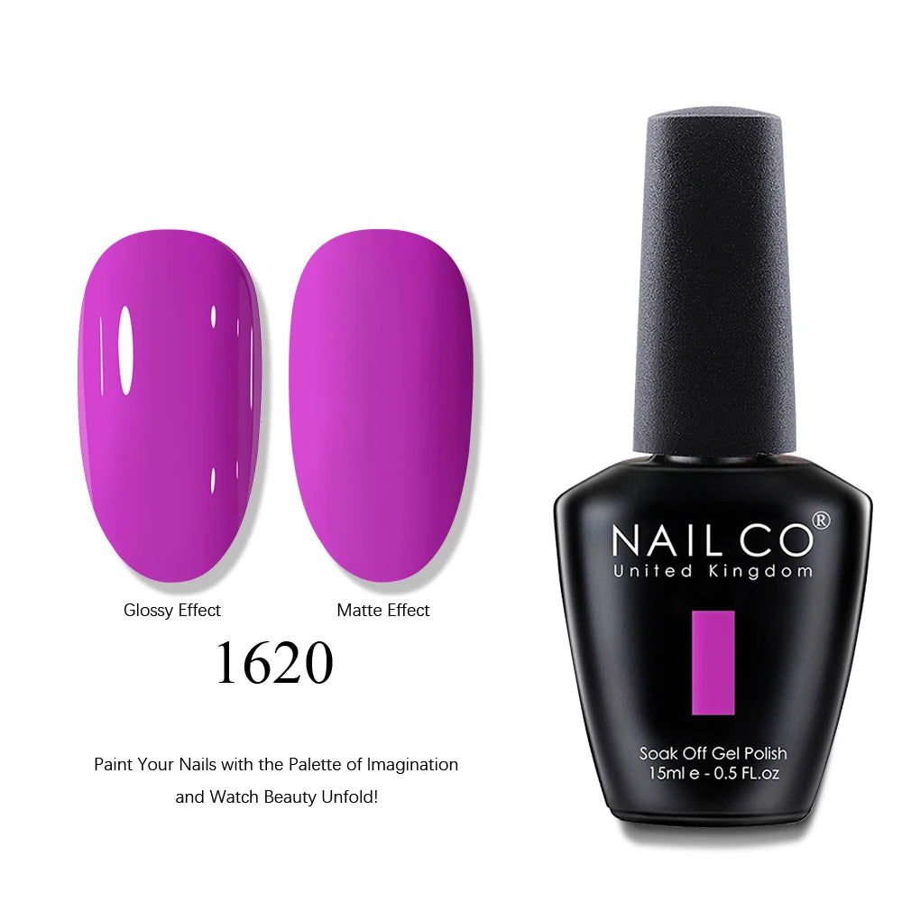 NAILCO Top Coat Base Coat Magic Remover Lacquer UV Color Gel Nail Polish Esmalte Soak Off Semi Permanente Vernis Nails Art Tips