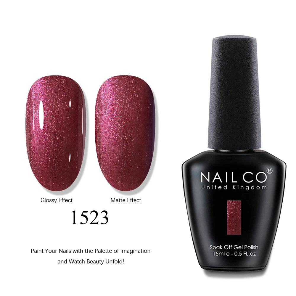 NAILCO Top Coat Base Coat Magic Remover Lacquer UV Color Gel Nail Polish Esmalte Soak Off Semi Permanente Vernis Nails Art Tips