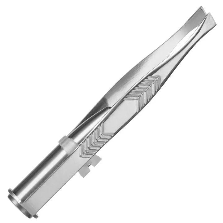 1/2pcs Eyebrow Tweezer with LED Light Smart Design Precision Eyelash Hair Remove Stainless Steel Tweezers Portable Makeup Tools