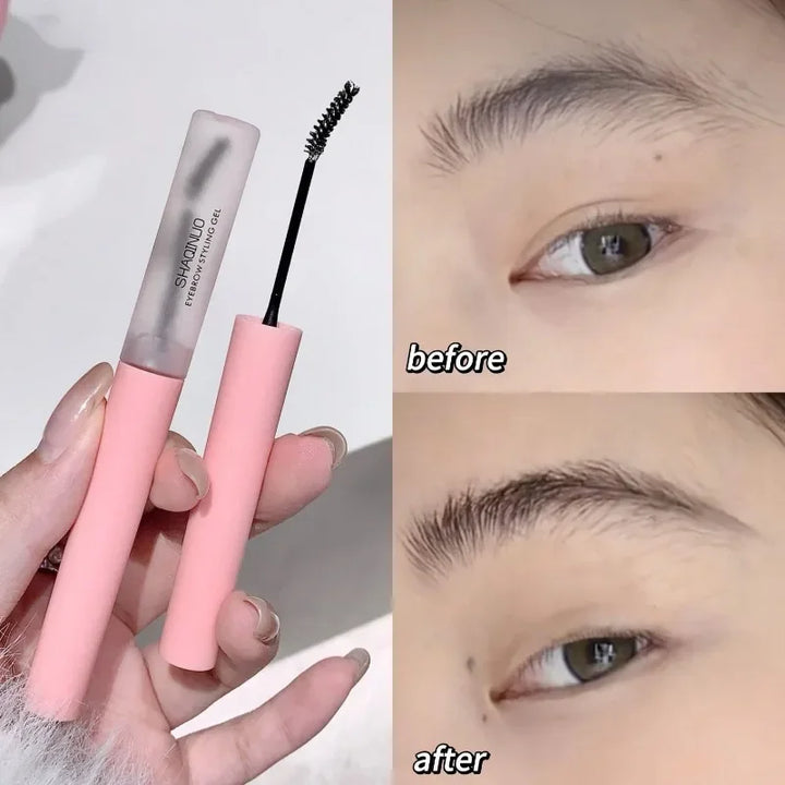 Waterproof Transparent Gel Eyebrow Styling Cream Lasting Fixing Brow Enhancers Makeup Clear Liquid Eyebrow Sealed Layer Cosmetic