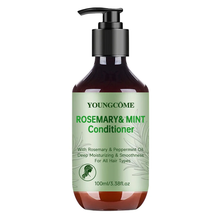 YOUNGCOM Rosemary Mint Strengthening Hair Conditioner- Detangling & Hydrating Conditioner to Help Increase Manageability Strands