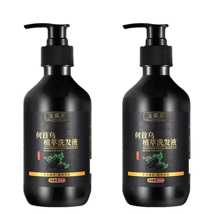 Herbal Polygonum Multiflorum Shampoo Oil Control, Dandruff Control, Itchy Relief Shampoo for Men and Women