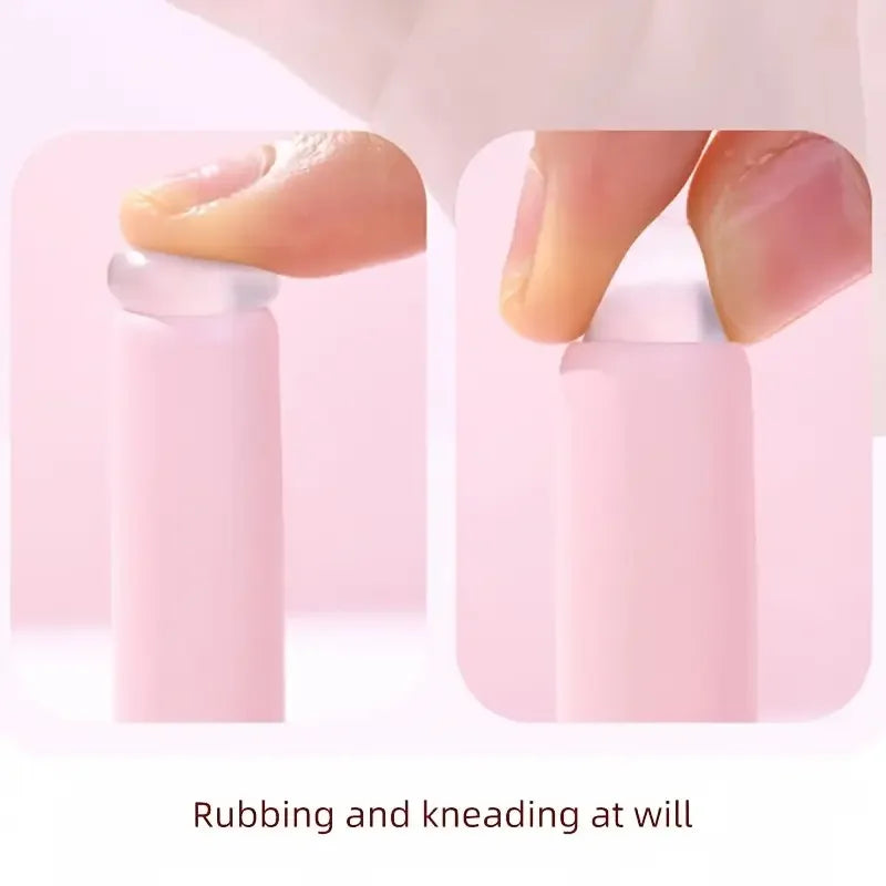 New color silicone lip brush with cover is suitable for concealer mouth blush dye brush, seamless mini portable cosmetic brush