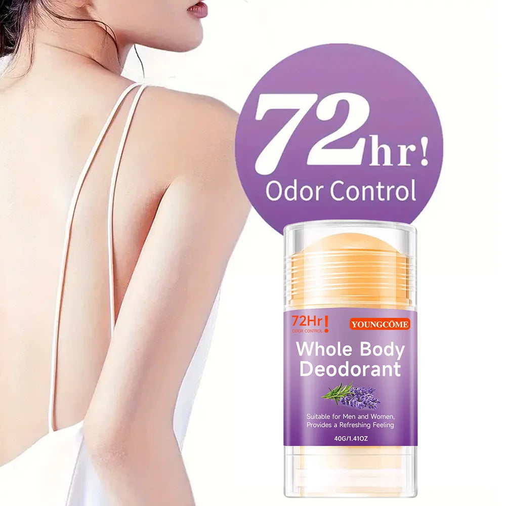 Whole Body Deodorant set Peach Deodorant Underarm Removal For Women Man Honey Peach Stick Deodorant Stick for Gym & Daily Use